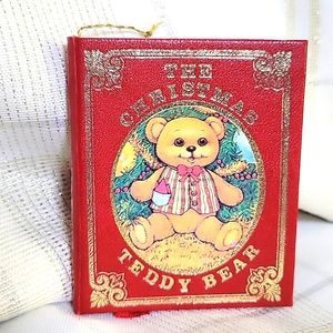 Christmas Ornament Teddy Bear Book